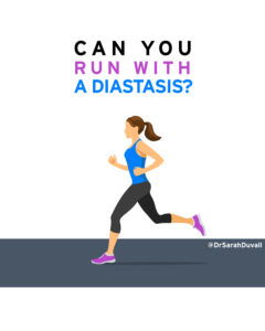 Can you run with a diastasis?