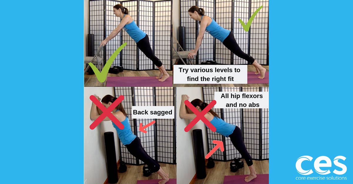 Take the Plank Challenge Core Exercise Solutions