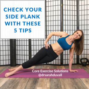 check your side plank with these 5 tips