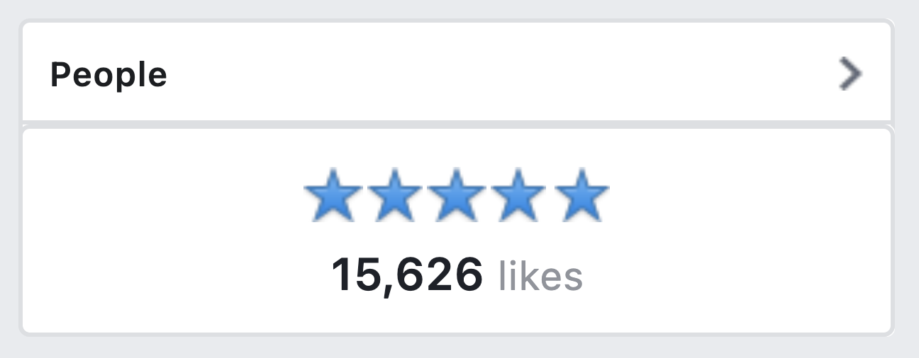 Facebook Reviews