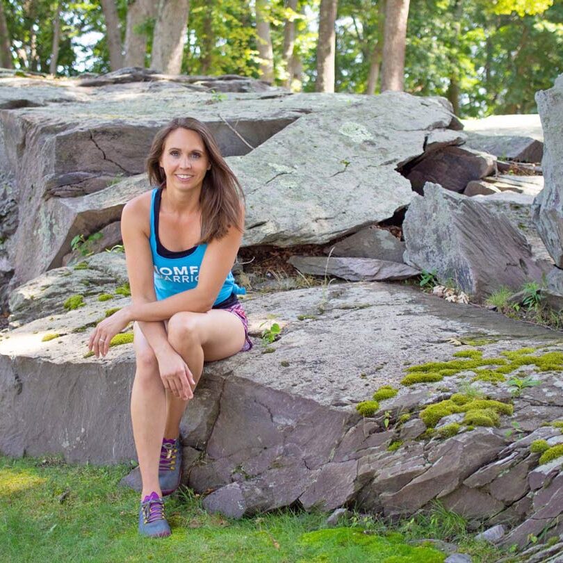 Sarah on Rocks